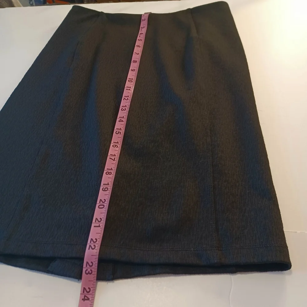 Liverpool Los Angeles Bia Knit Pull On Pencil Skirt Women's Sz 6 Black